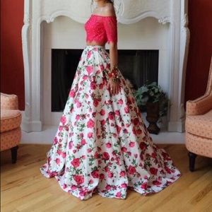 Floral Prom Dress